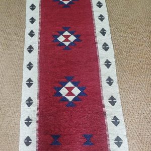 Vibrant Woven Kilim Runner